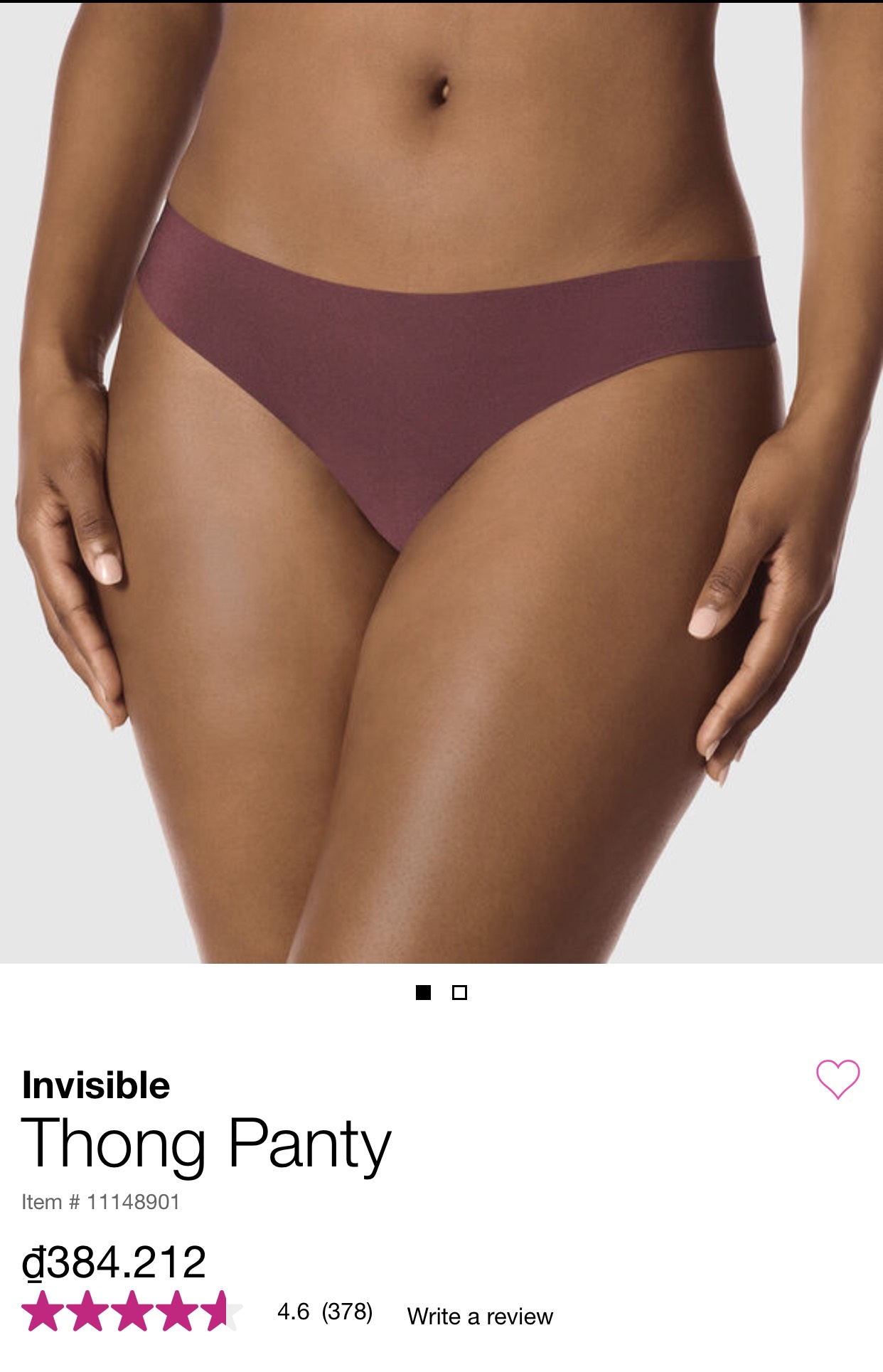 Quần lót tàng hình invisible 05